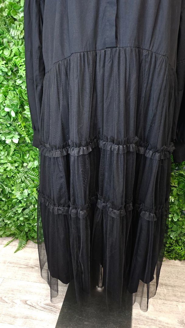 Curate Black Crack A Style Dress (16)