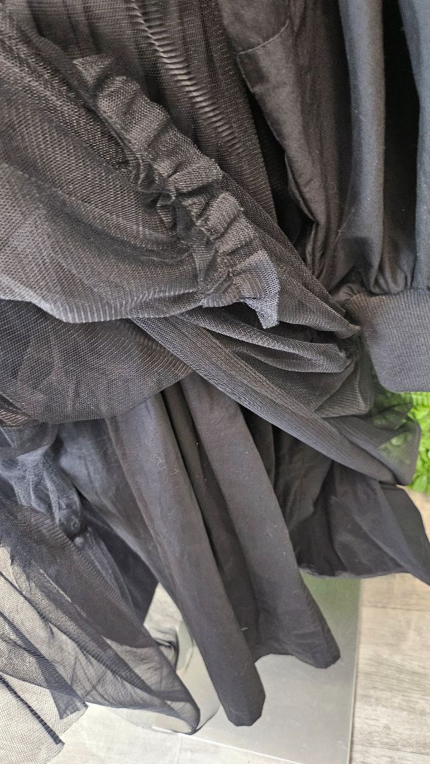 Curate Black Crack A Style Dress (16)