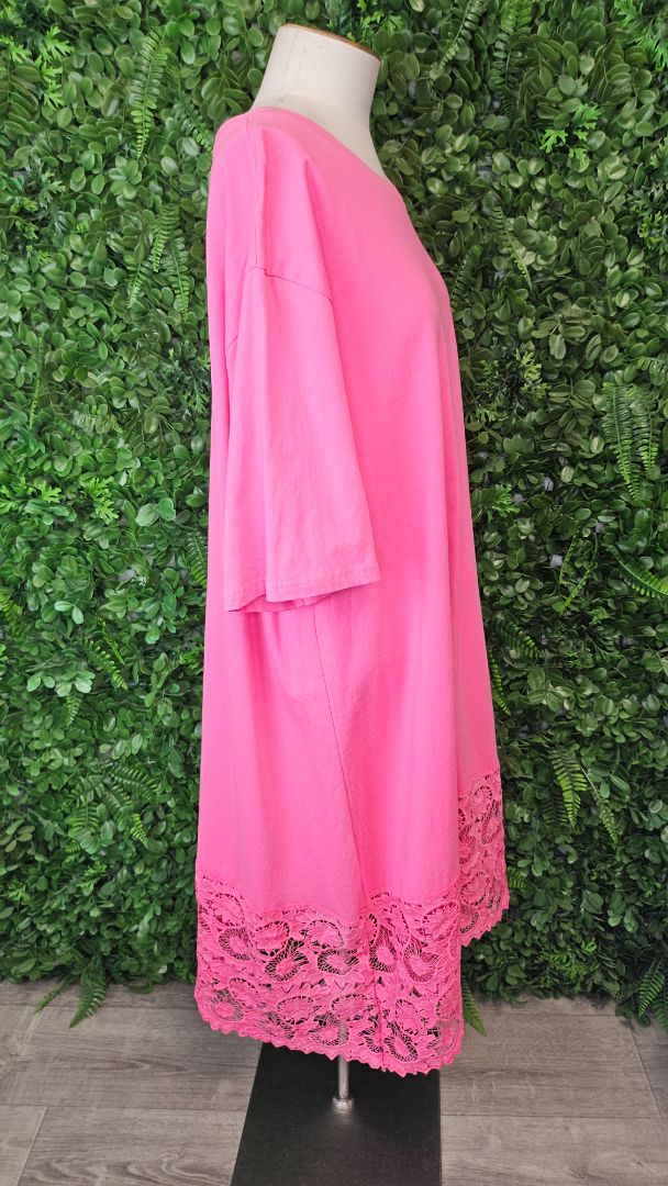 Curate Pink Straight Laced Dress (18)