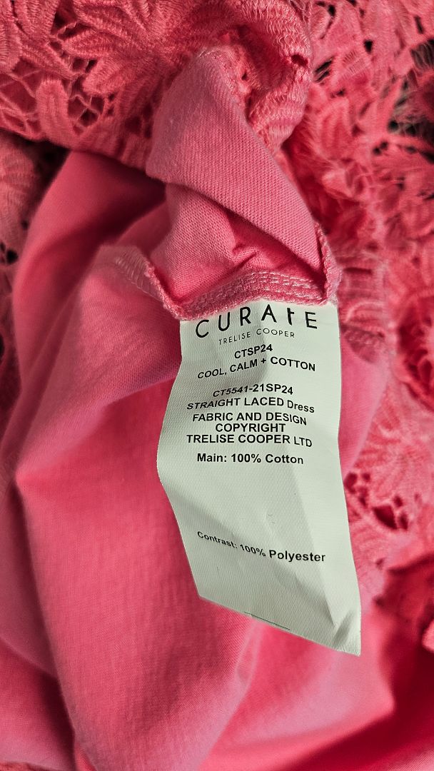 Curate Pink Straight Laced Dress (18)