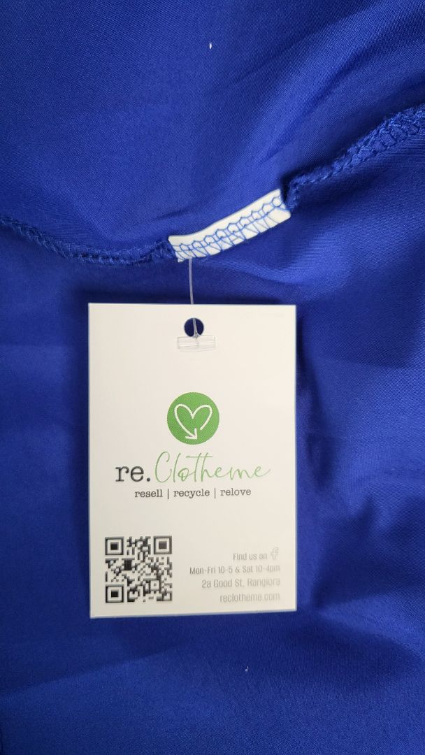 Unknown Azure Tulle Midi Skirt (12-14)