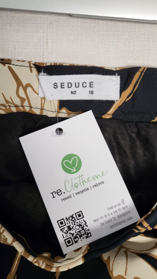 Seduce Print Drape Skirt (16)