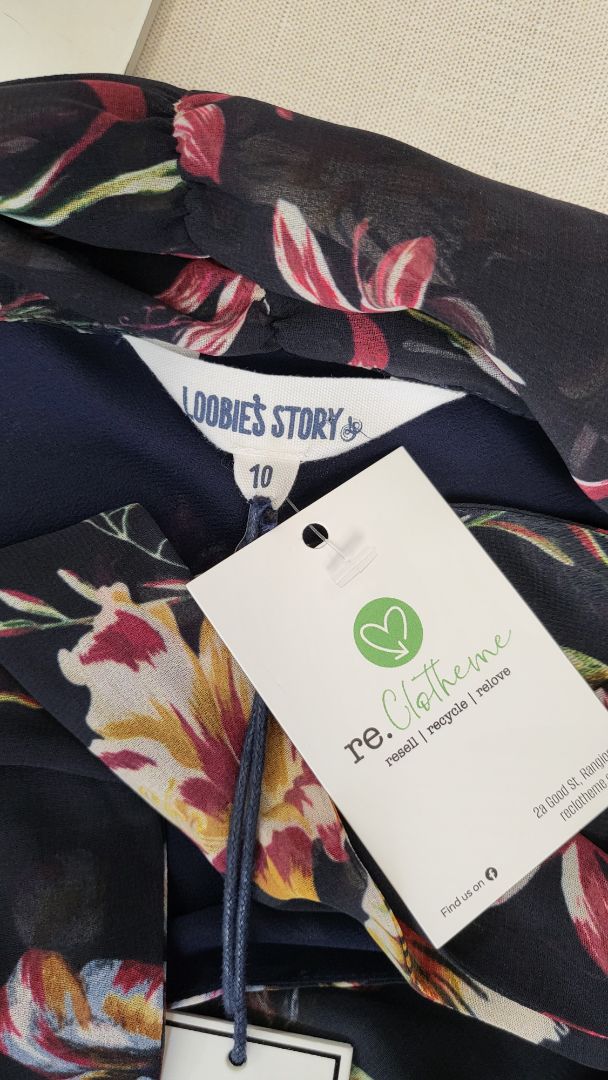 Loobies Story Floral Faith Dress BNWT (10)
