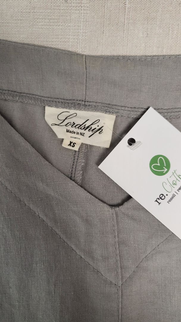 Lordship Grey Linen Top (10)