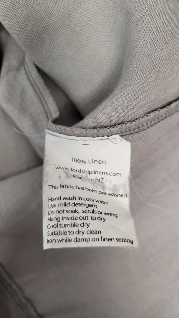 Lordship Grey Linen Top (10)