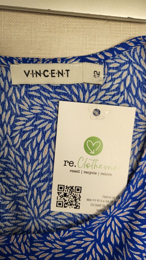 Vincent Print Frill Cuff Top (12)