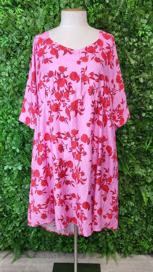 Gloss by Shine On Print Erin Kimono Dress BNWT (18)