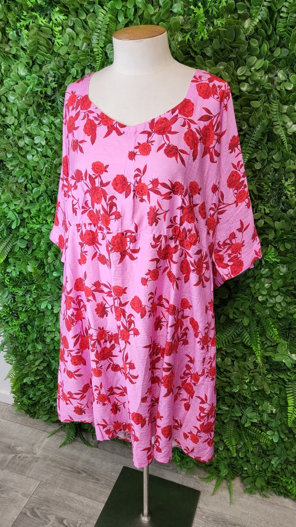 Gloss by Shine On Print Erin Kimono Dress BNWT (18)