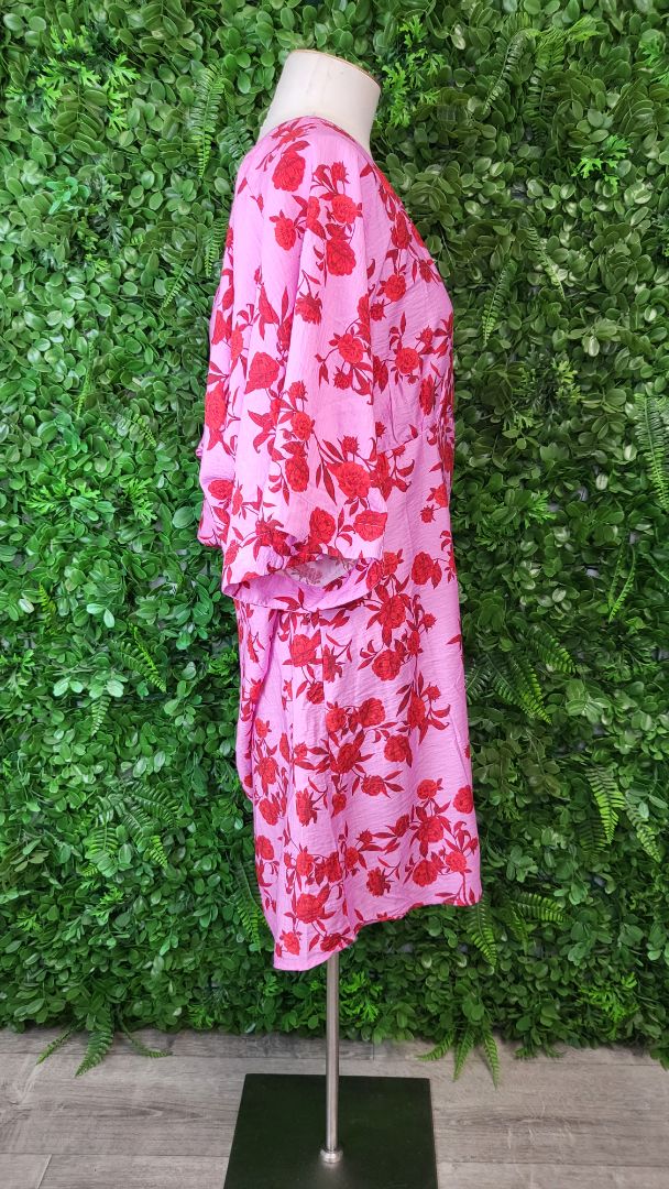 Gloss by Shine On Print Erin Kimono Dress BNWT (18)