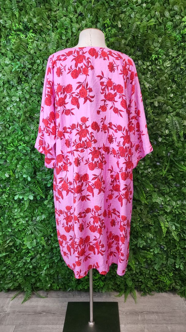 Gloss by Shine On Print Erin Kimono Dress BNWT (18)