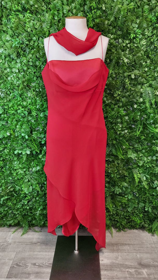 Studibaker Red Evening Dress (12-14)