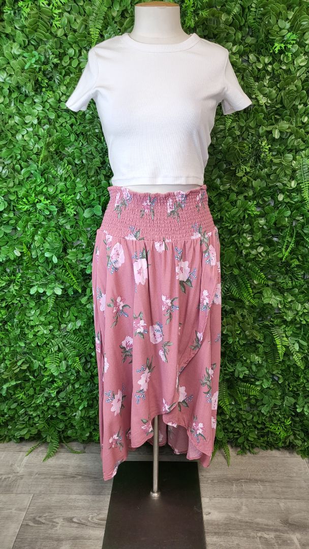 Elm Floral Wrap Skirt (14)