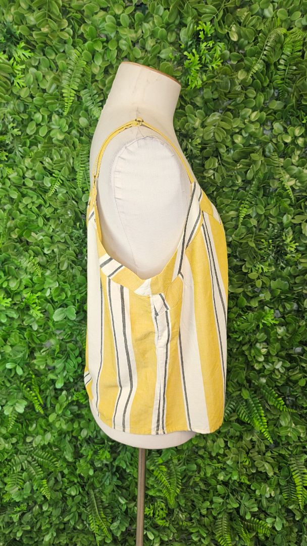 Max Mustard Linen Cami Top. BNWT (16)