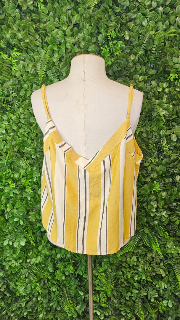 Max Mustard Linen Cami Top. BNWT (16)