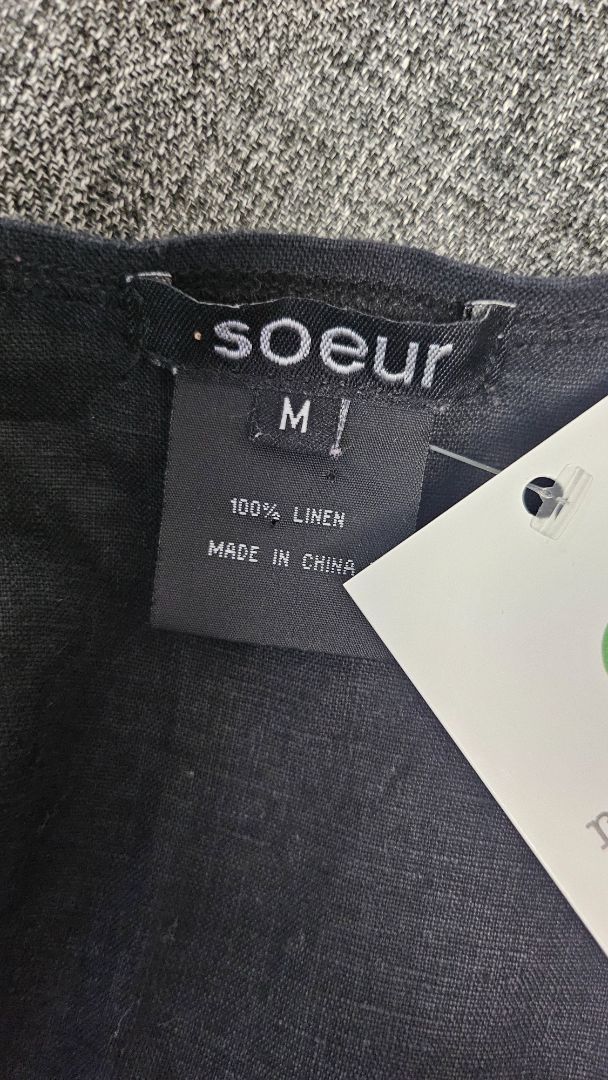 Soeur Multi Linen Tank Top (12-14)