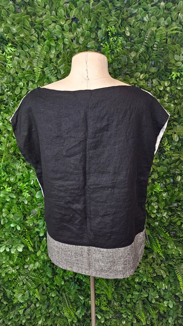 Soeur Multi Linen Tank Top (12-14)