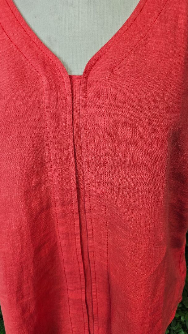 Madly Sweetly Watermelon Linen Top (10)