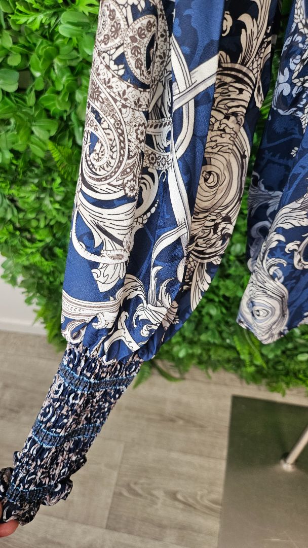 Vine Apparel Multi Patterned Top (12)