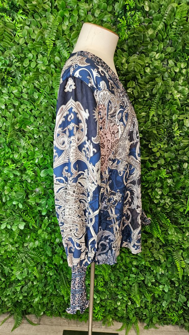 Vine Apparel Multi Patterned Top (12)