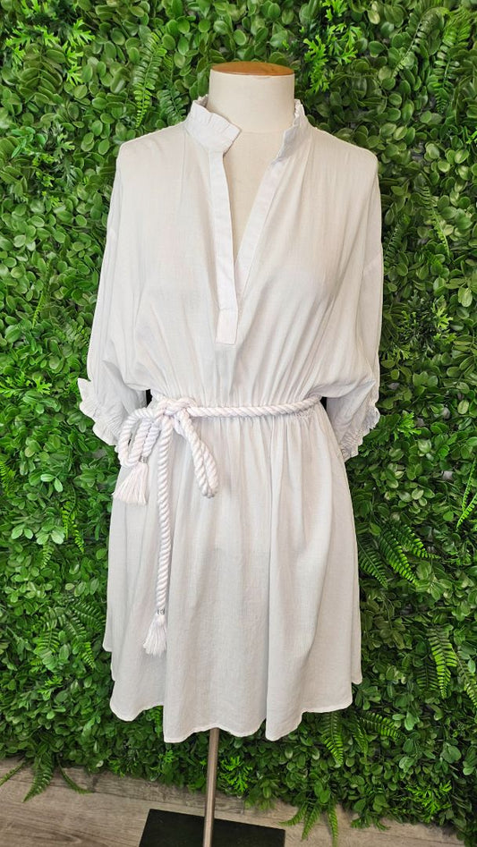 Haven White Rope Dress (10-12)