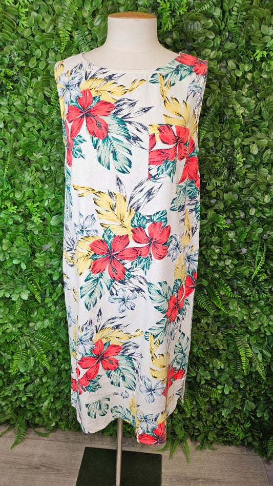 Bonmarche Multi Tropical Dress (10)