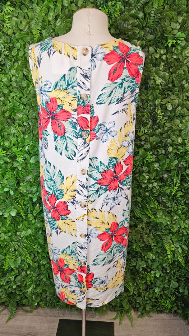 Bonmarche Multi Tropical Dress (10)