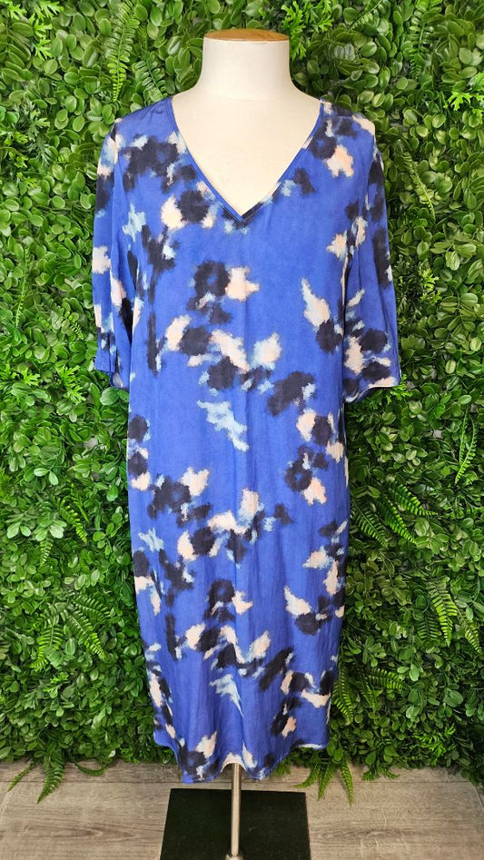 Verge Blue Shift Dress (12)