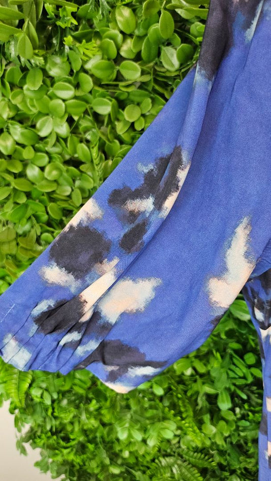 Verge Blue Shift Dress (12)