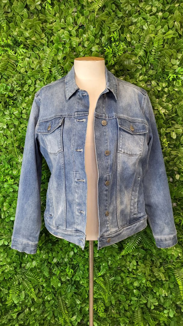 PJ Jeans Ink Blue Stretch Denim Jacket (14)