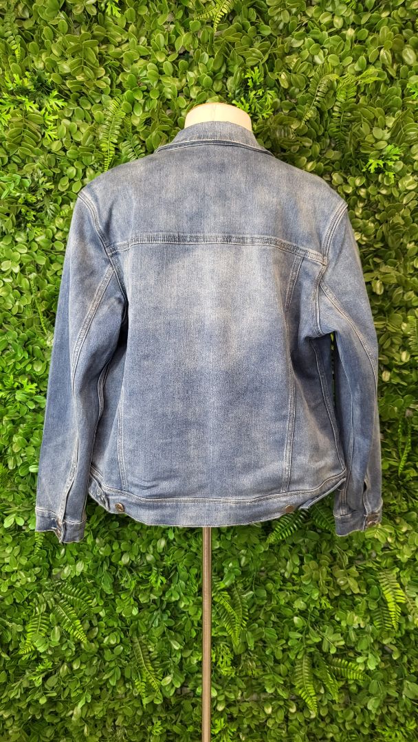 PJ Jeans Ink Blue Stretch Denim Jacket (14)