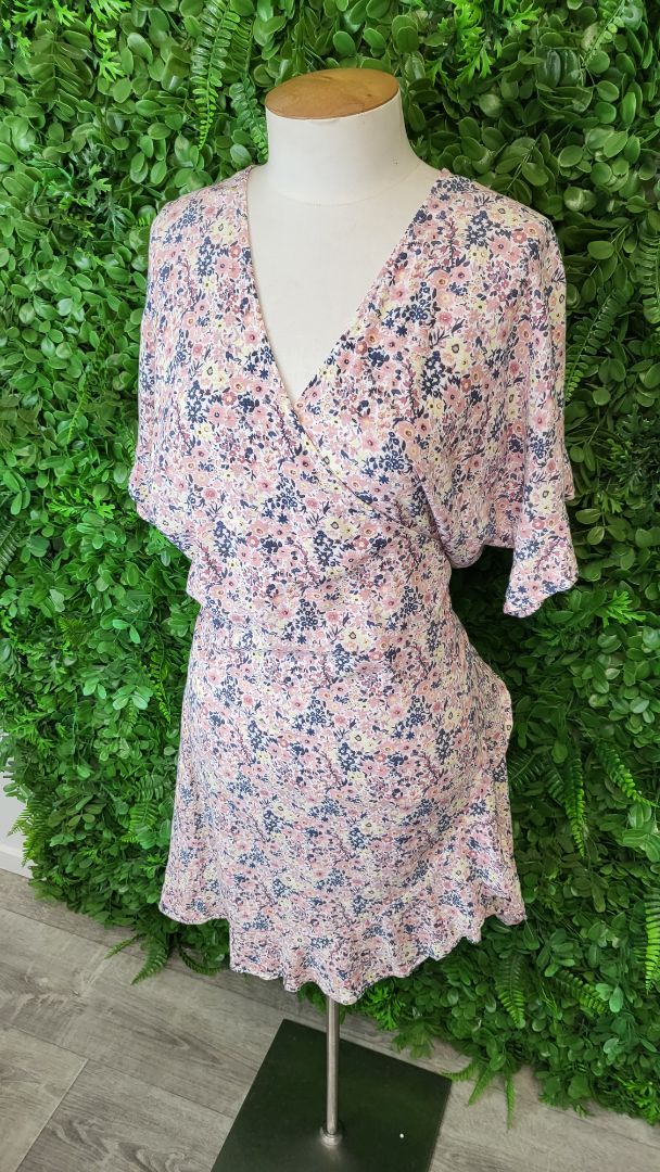 Decjuba Floral Wrap Dress (14)