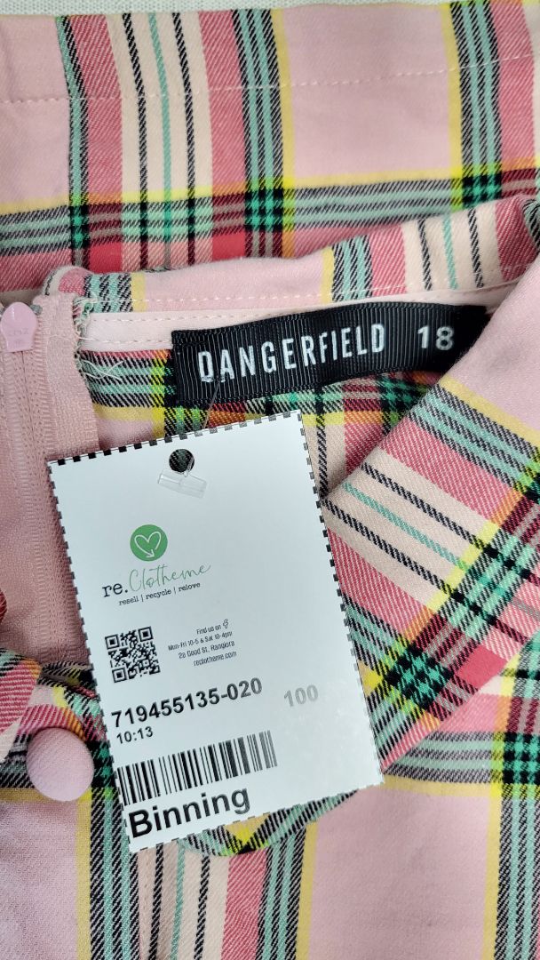 Dangerfield Multi Check Dress (18)