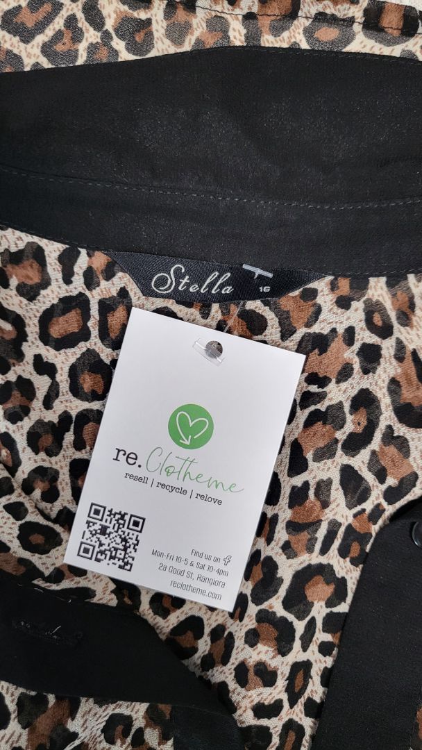 Stella Animal Print Layer Shirt (16)