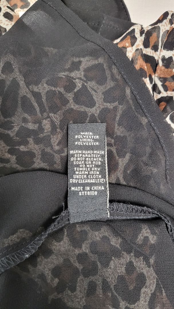 Stella Animal Print Layer Shirt (16)