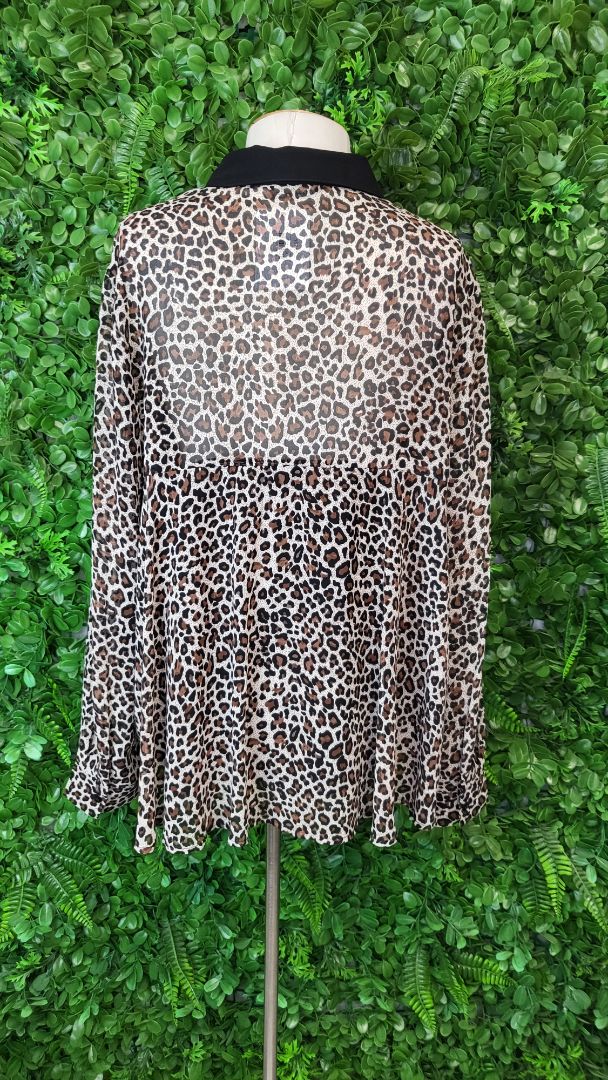 Stella Animal Print Layer Shirt (16)