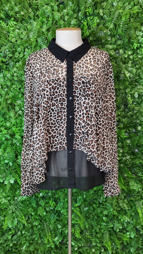 Stella Animal Print Layer Shirt (16)