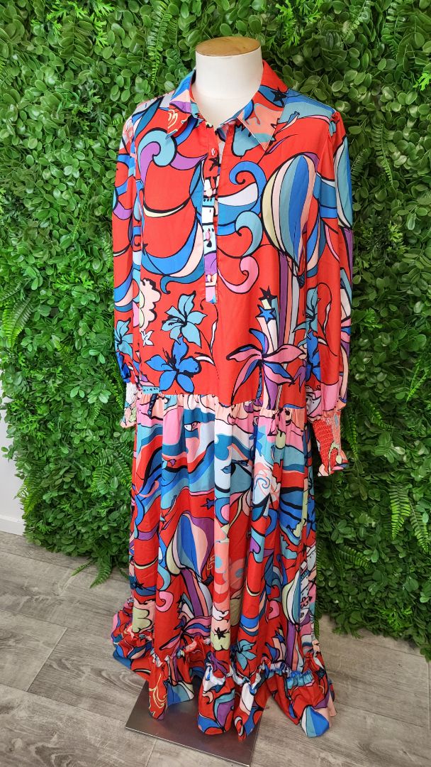 Augustine Multi Emily Dress BNWT (12)