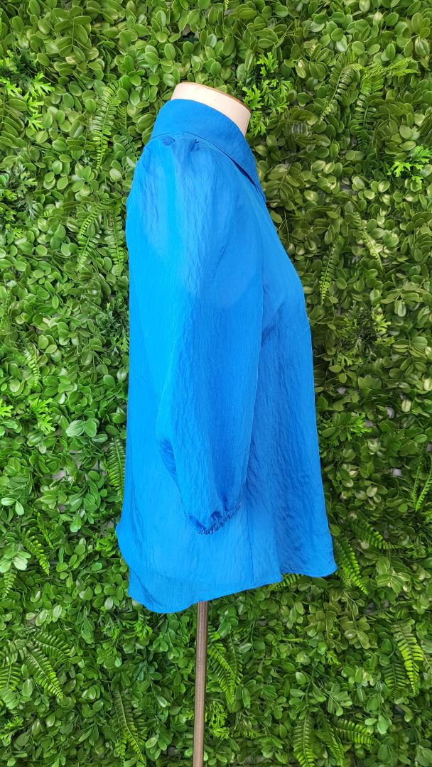 Cue Azure 3/4 Sleeve Blouse (8)
