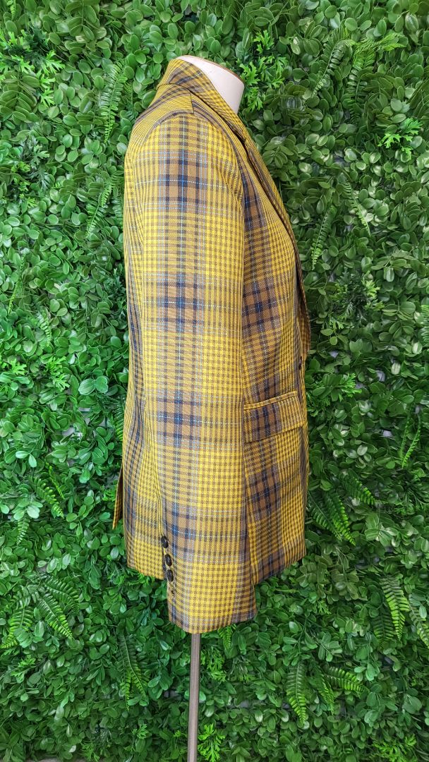 Vcruan Studio Multi Plaid Blazer (8)