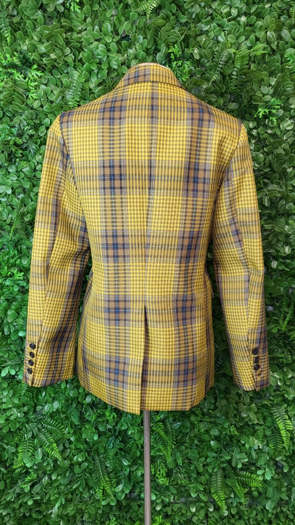 Vcruan Studio Multi Plaid Blazer (8)