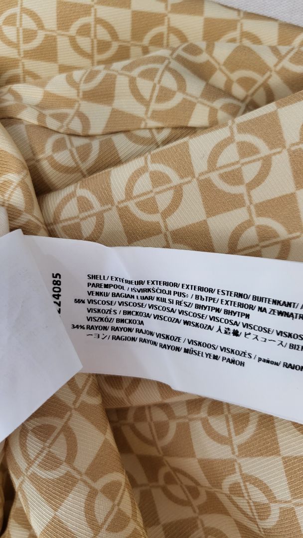 Mon Renn Cream Print Monikh Dress (10)