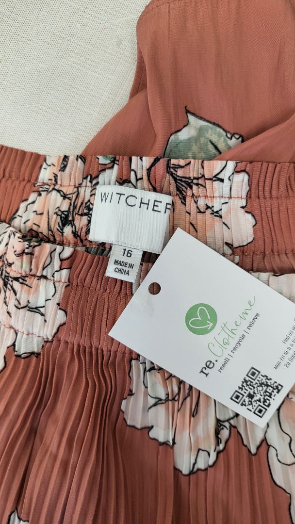 Witchery Floral Pleated Skirt (16)