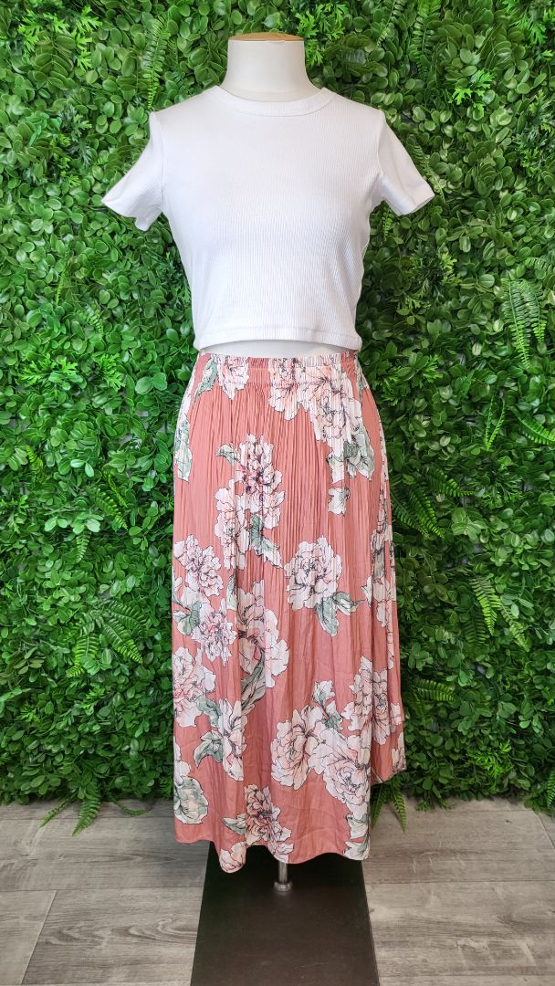 Witchery Floral Pleated Skirt (16)