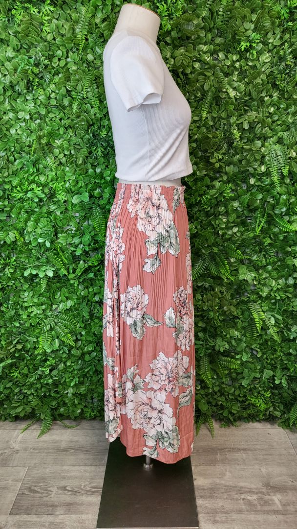 Witchery Floral Pleated Skirt (16)
