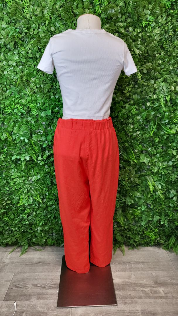 Grae Linen Orange Linen Pant (14)