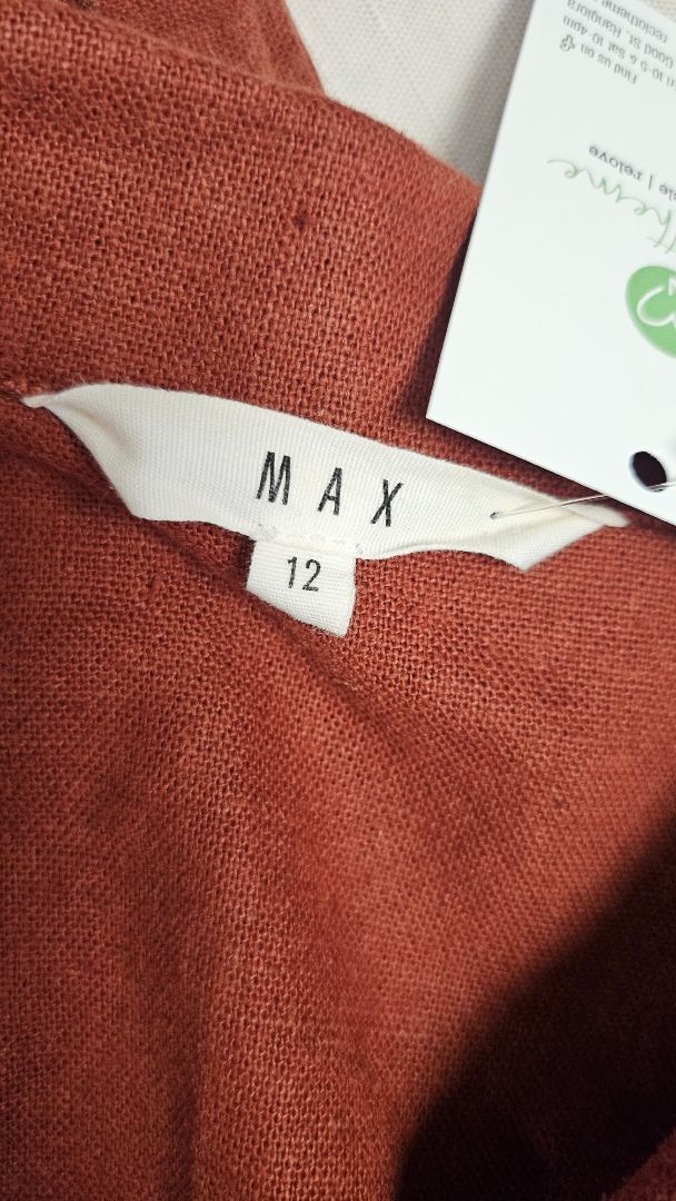 Max Rust Linen Jacket (12)
