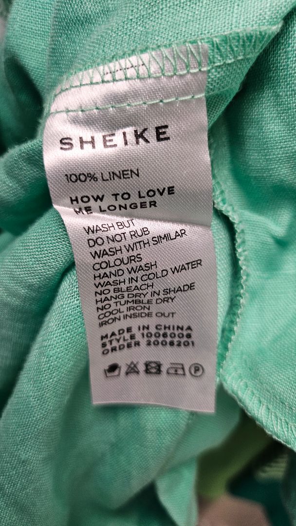 Sheike Green Linen Jumpsuit (12)