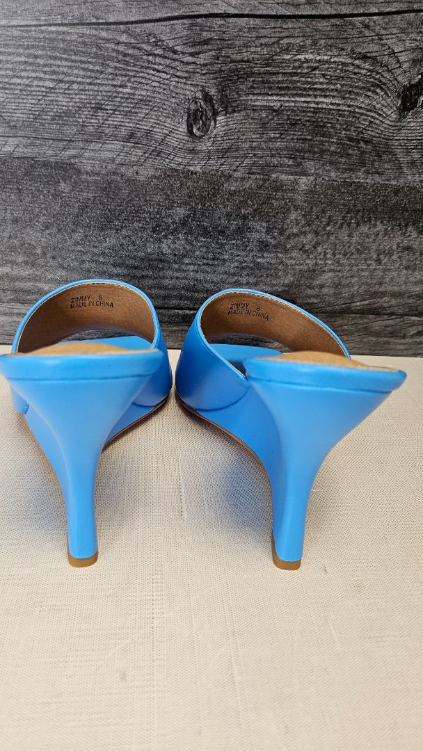 Novo Blue Wedge Heel NEW (8)