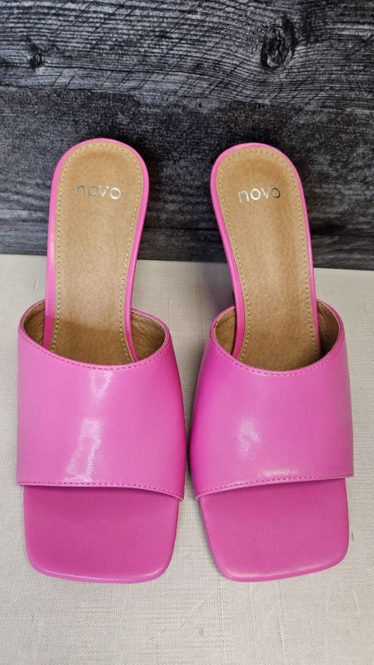 Novo Pink Wedge Heel (8)