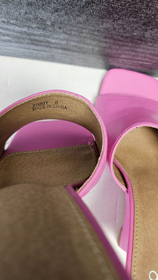 Novo Pink Wedge Heel (8)